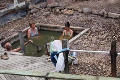 Ngawha Hot Springs, New Zealand.