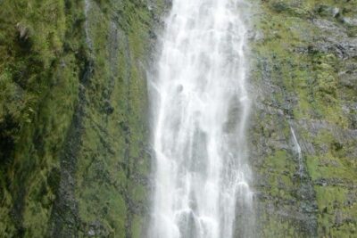 Waimuku Falls, at the end of the Pipiwai Trail in Haleakala National Park, Maui