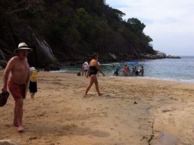 Colomitos Beach, near Boca de Tomaltan, Jalisco, Mexico.