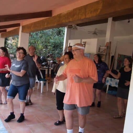 Salsa dancing in Boca de Tomaltan, Mexico.