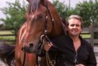 Davy Jones with one of his horses. photo: Palm Beach Post.