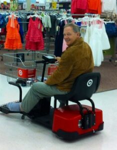 Joining the Ranks of the Disabled in Target and Price Chopper
