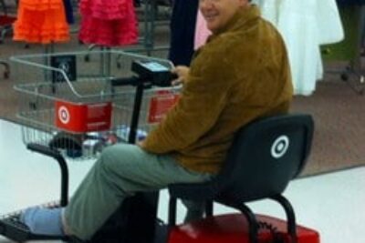 Mobility at last in the Target store in Keene, NH.