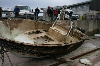 This boat drifted from Nantucket to Spain over 3 1/2 years.