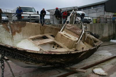 This boat drifted from Nantucket to Spain over 3 1/2 years.