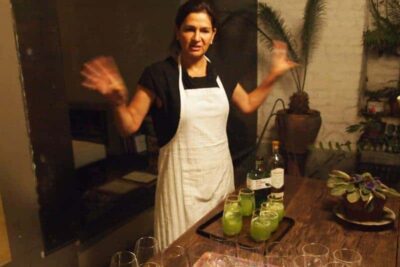 Chef Monica Patino serves us 