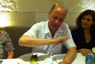 Carlos MacKinlay, Secretary of Tourism for Mexico City with his wife.