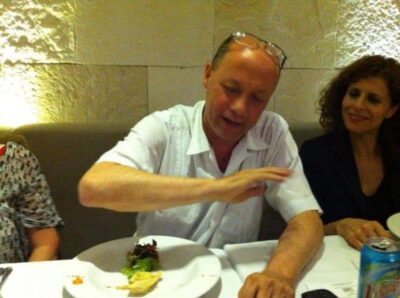 Carlos MacKinlay, Secretary of Tourism for Mexico City with his wife.