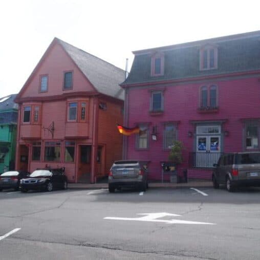 Restaurants and shops in Lunenburg, NS.