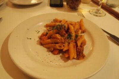Pasta Bolognese at Nini's Ristorante