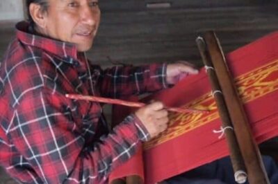 Jose Jimenez makes dyes from walnuts, insects and other natural things to weave in spectacular shawls.