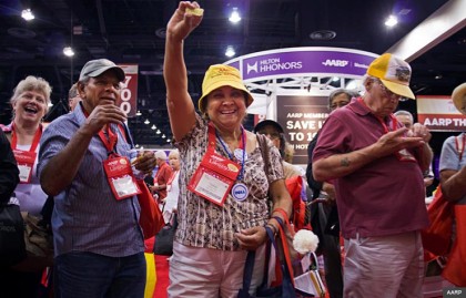 AARP Members at the Life@50+ National event in Atlanta yesterday.