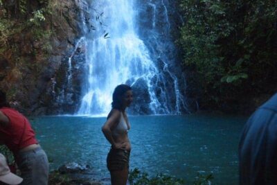 Butterfly Falls at Hidden Valley Inn and Reserve in Belize.