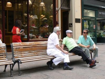 Hanging out in Bologna