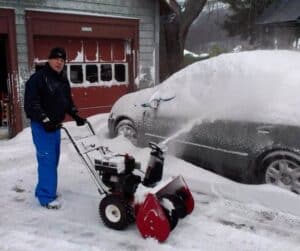 Hauling Out the ‘Blower, Because You Just Can’t Borrow Them Here