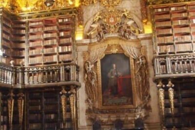 The Joanine Library is one of the world's most beautiful collection of books.