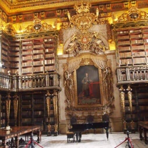 The Joanine Library is one of the world's most beautiful collection of books.