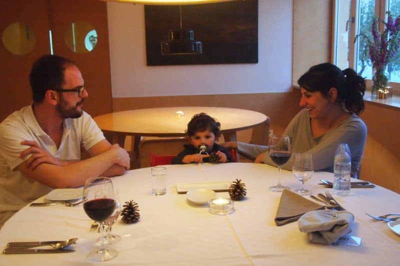 Guests enjoy gourmet meals and kids like it too!
