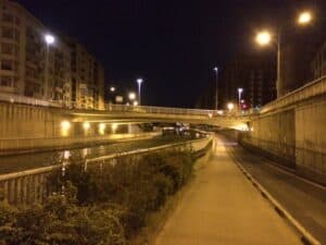 Running through Toulouse Before the City Wakes Up