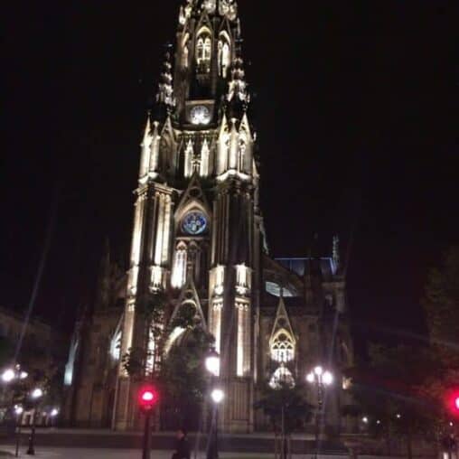Church in San Sebastian, Spain.