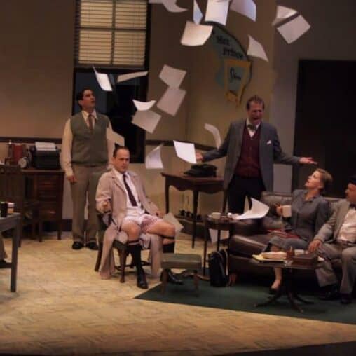 Laughter on the 23rd Floor at New Century Theatre, June 20, 2014.