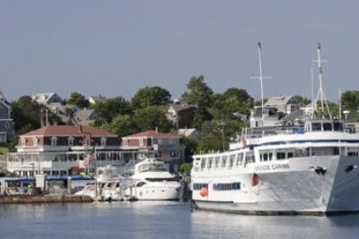 The Grand Caribe in port.