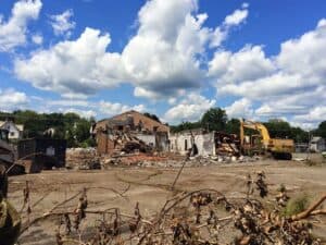 Watching the Honda Dealership Get Demolished in ‘Hamp