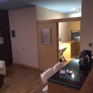 My huge room at the Tryp by Wyndham hotel on 45th St. New York City. Fab!