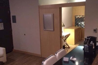 My huge room at the Tryp by Wyndham hotel on 45th St. New York City. Fab!