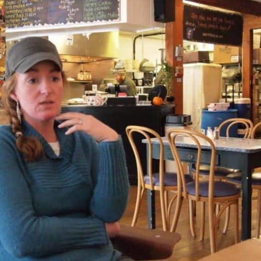 Sarah Landry Ryder runs The Redheads, a cafe and specialty food operation in Lake Leelanau, Michigan.