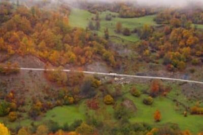 Fall in Svaneti, Mestia Georgia.