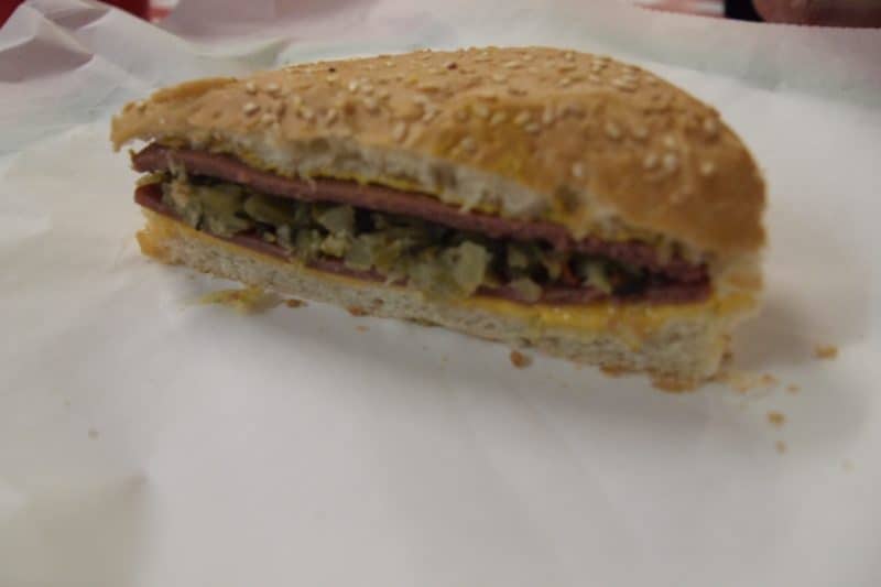 The only place to find the Muffy is at Fertitta's Deli in Shreveport.