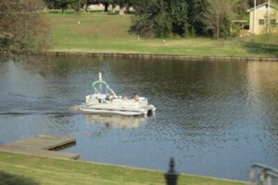 Cruising down the river in Natchitoches.