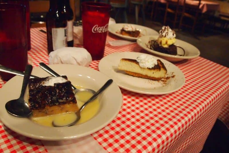 This is a land where every meal comes with a king-sized dessert. 