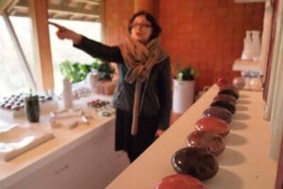 At Fiskars Village, a community of artists a hour outside of Helsinki, hundreds of designers and craftspeople create art and share visions in a quiet rural setting.