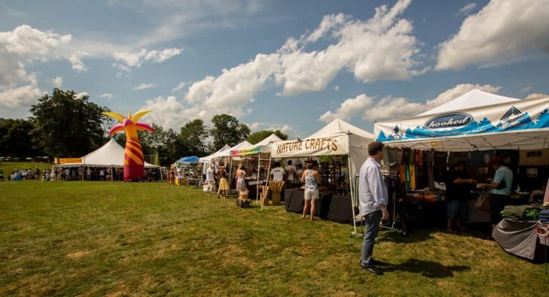 You can go shopping, learn about guitars, or even join the Peace Corps at this year's Green River Festival.