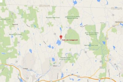Tully Lake is located north of Athol, a beautiful state park great for camping.