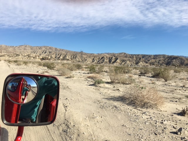 Touring the Sonoran desert in a Jeep with Desert Adventures outside of Palm Springs.