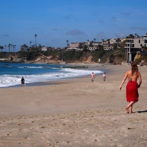Aliso Beach is right across from where we stayed, the Ranch at Laguna Beach. Perfect spot, with a snack bar and bathrooms too!