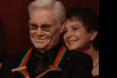 George Jones and the woman who saved him, wife Nancy Sepulveda.