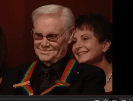 George Jones and the woman who saved him, wife Nancy Sepulveda.