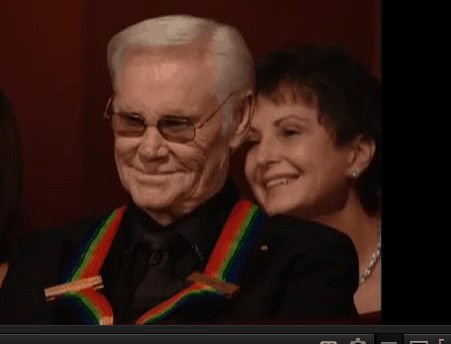 George Jones and the woman who saved him, wife Nancy Sepulveda.
