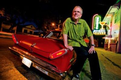 Nick Spitzer, host of American Routes, on WFCR and many other stations, will be honored at the Log Cabin on Tuesday night.