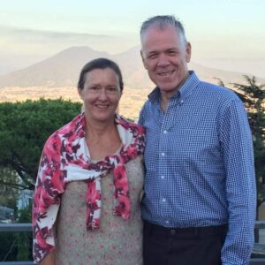 Mandy and Steve Szkotak in Italy.