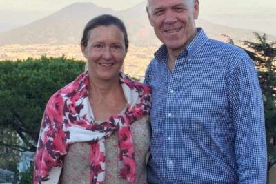 Mandy and Steve Szkotak in Italy.