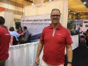 Petteri Olsen, head of sales in Asia for Norwegian Air Shuttle.