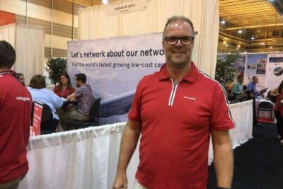 Petteri Olsen, head of sales in Asia for Norwegian Air Shuttle.