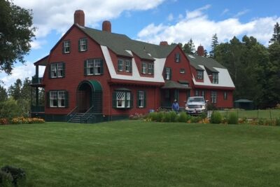 Eleanor and FDR's Red Cottage, with 32 rooms, at Campobello.