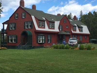 Eleanor and FDR's Red Cottage, with 32 rooms, at Campobello.