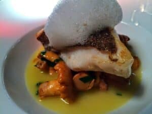 Local sea bass in Toulouse, France.